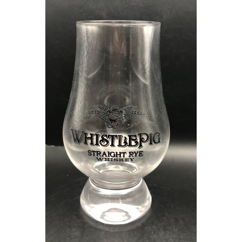 Whistle Pig Straight Rye Whiskey Tasting Snifter Glass VT